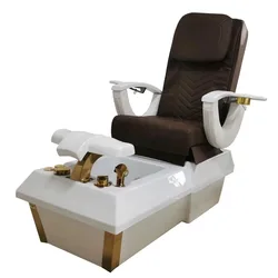FengSheng Luxury Nail Salon Equipment Pedicure Manicure Chair Foot Spa Massage Chairs for Sale