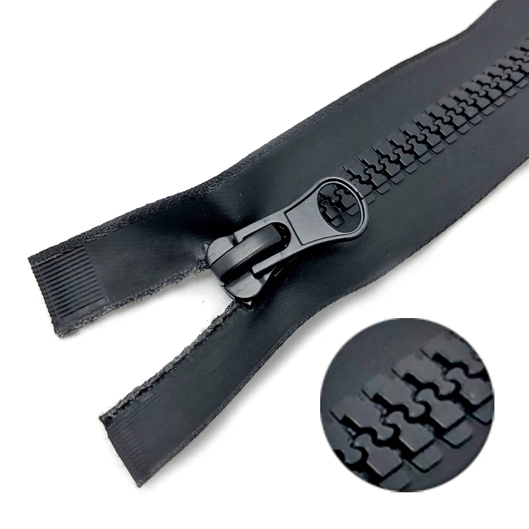 Двухточечная Водонепроницаемая полимерная молния #8, 10 дюймов, для открытого конца, 6 дюймов, для закрытого конца, Заказная молния, Прямая поставка с завода