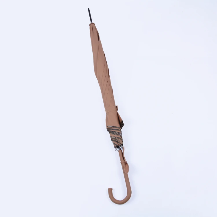 Korea umbrella Fashionable auto open umbrella fancy handle for ladies