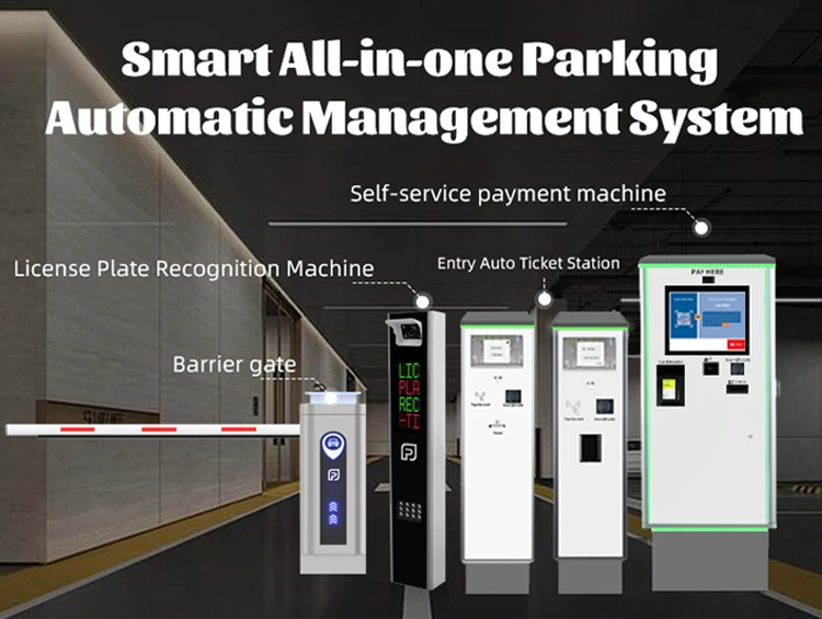 High-Resolution Multi-Function Automatic Parking Payment Systems with LPR/ANPR Cameras from China for City Security