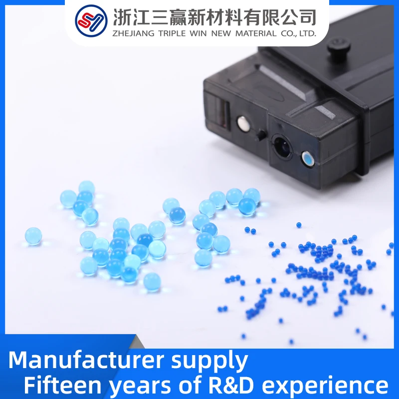 Manufacturer supply  7 8mm gel ammo 	 gel ball gun blaster  for gel blaster m4a1