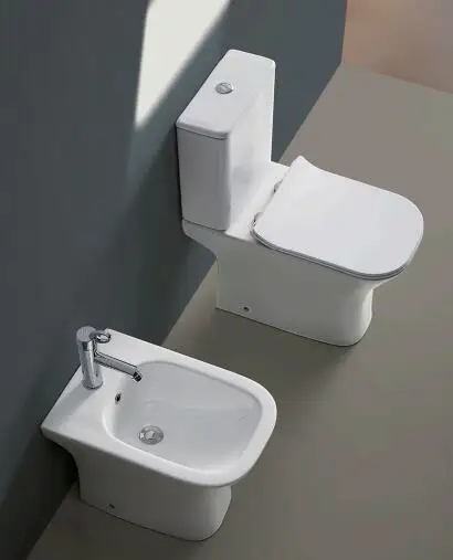 Sanitary Ware Ceramic WC Washdown P-Trap Toilet Closestool