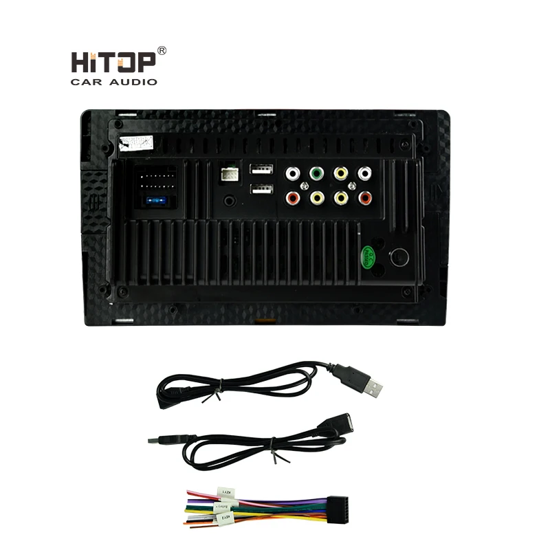  EW6800F 128M AM FM RDS Car Radio BT DVD Universal Linux WIN CE MP5 Player 10.1