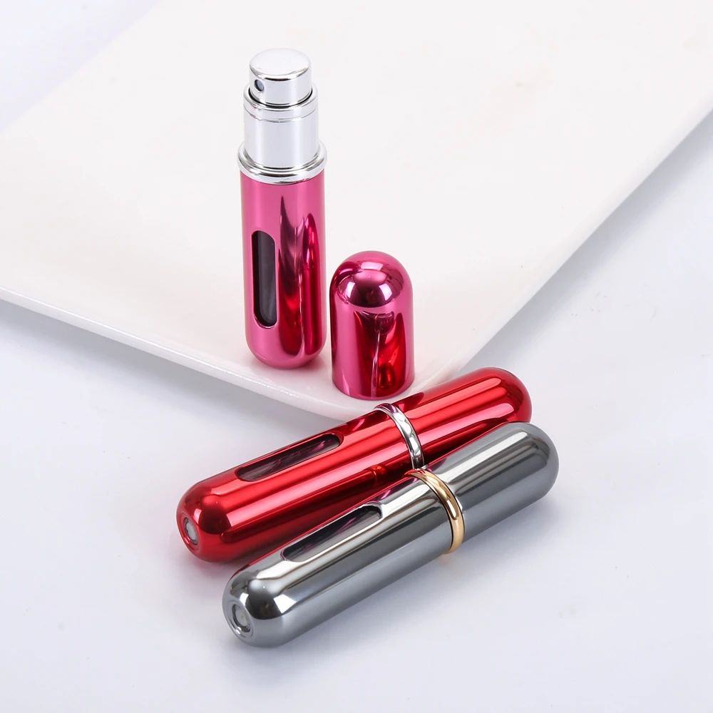 New design bottom refillable empty perfume atomizer spray bottles