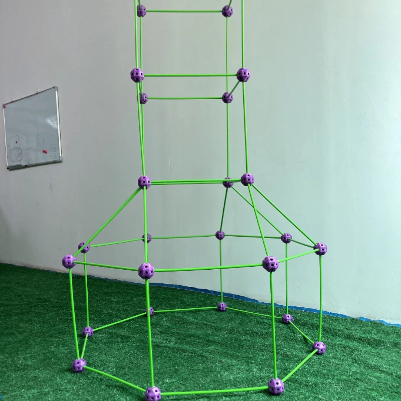 130 pcs indoor best magic construction toy tent strong sturdy stem fort building kit for kids 6 7 8 year old