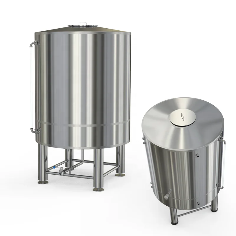 Stainless Steel 500L 1000L  Glycol Water Tank is specially used for Beer Brewing Equipment