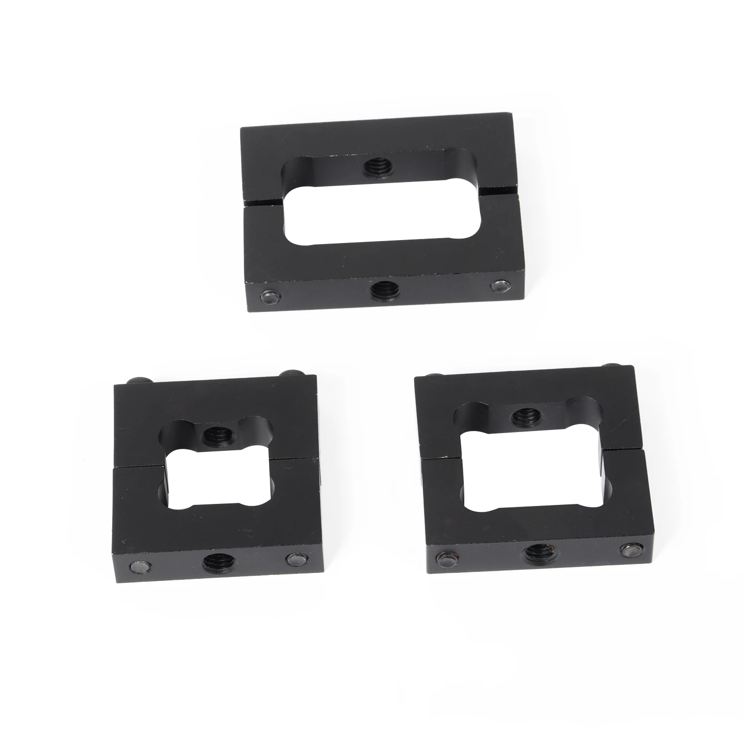 OEM Racing Car Square Shape CNC Machined Aluminum Billet Weight Clamp Ballast Mount Block Bracket Race Car Spare Parts