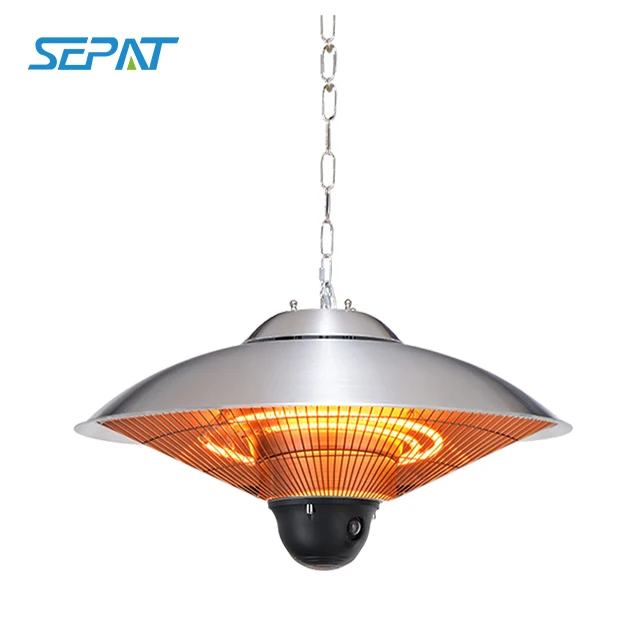 2200 Вт потолочный электрический обогреватель из углеродного волокна, галогенный обогреватель для внутреннего дворика