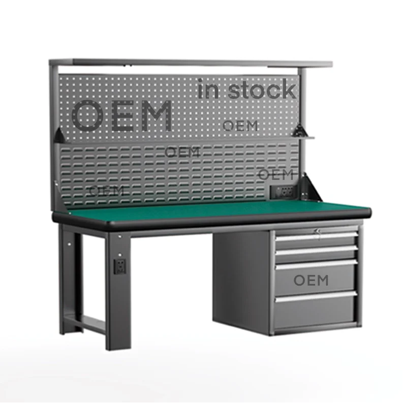 High quality Anti-static Adjustable Workbench Office Computer Table Lab Bench Heavy Duty workbench for electronics