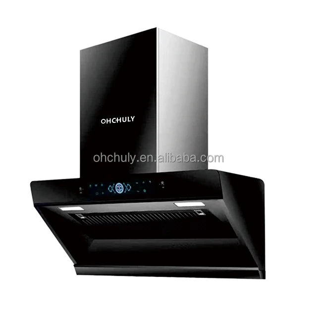 Factory direct supply cheap kitchen range hood automatic cleaning low price range hood