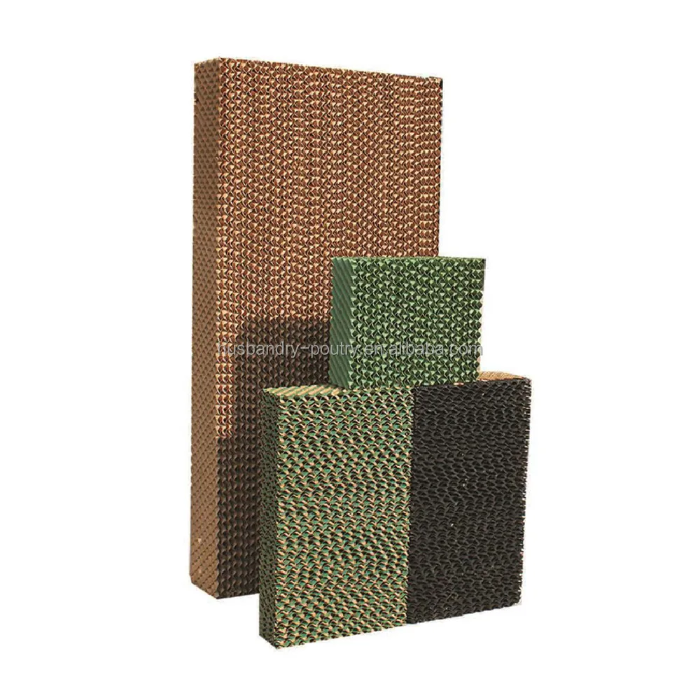 Poultry Cooling Pad Wet Curtain for Greenhouse and Poultry Farm with Frame