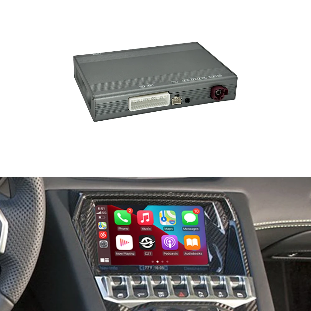 CZT-AUTO Lamborghini Aventador 2012-2019 Car Radio DVD Player with Carplay Android Auto Mirror Link AirPlay Functions