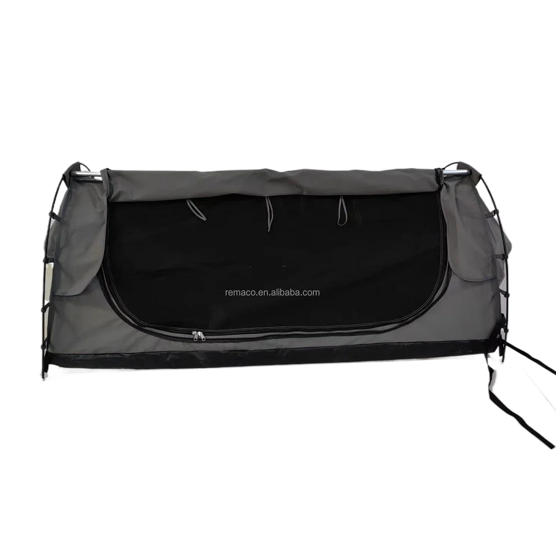 outdoor camping waterproof canvas single high quality swag tent light weight swags camping tent