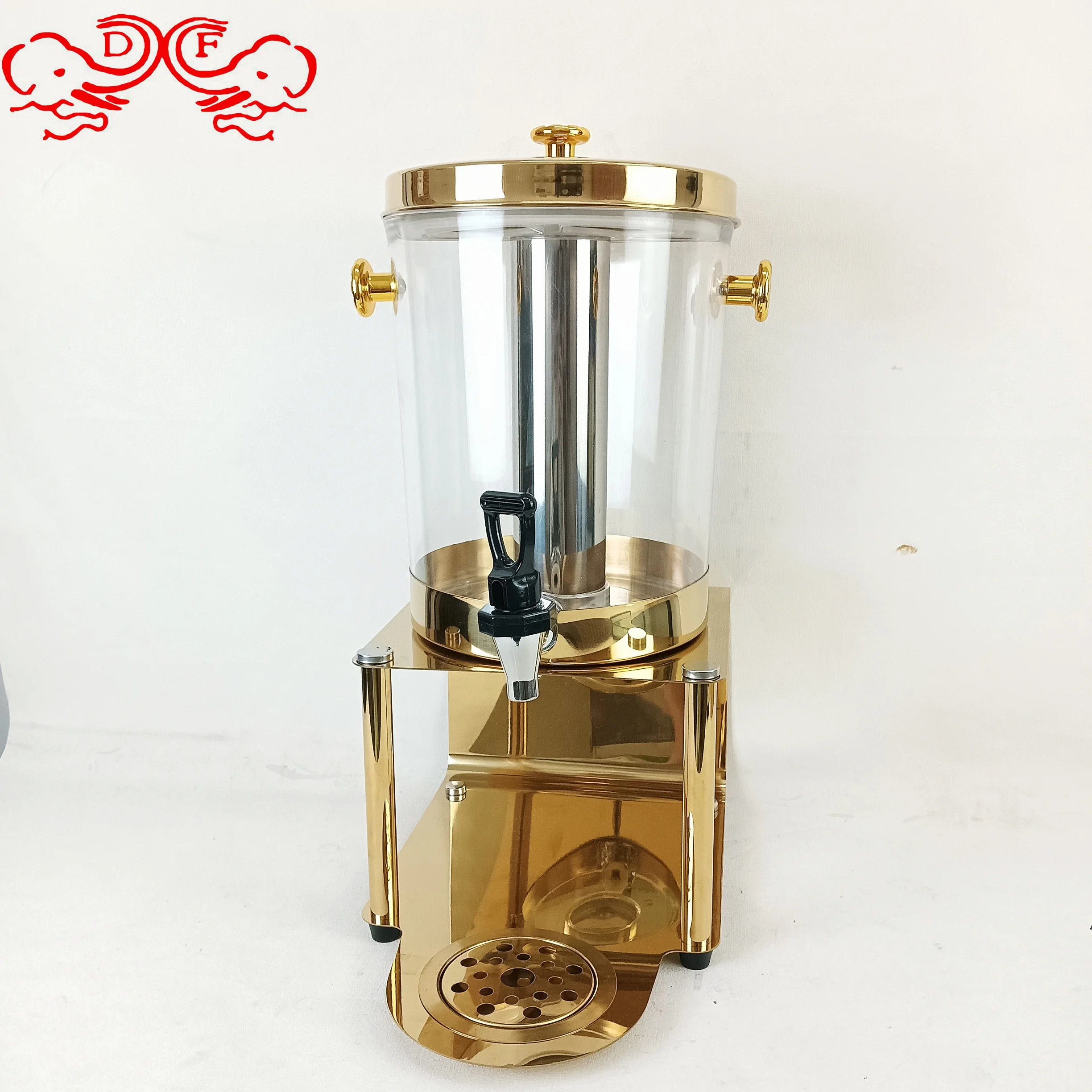 DF Trading House Professional Factory 8 Liter Deluxe Buffet Supplies  Juice Dispenser Tea Coffee Cooler & Warmer Parties