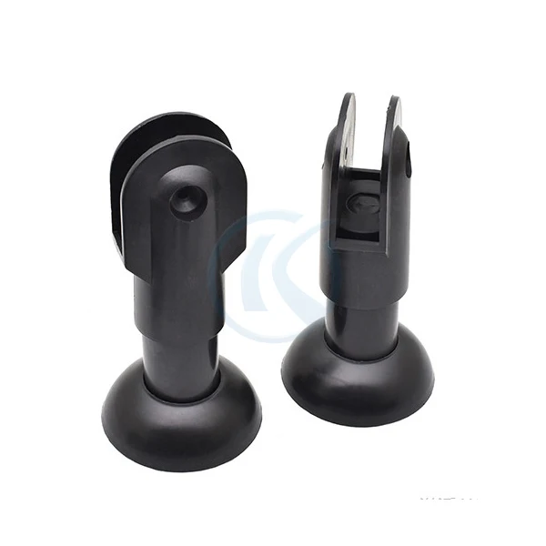 Cheap Price Toilet Hardware Accessories Plastic Nylon Toilet Cubicle Partition Fittings Set For HPL Compact Panel