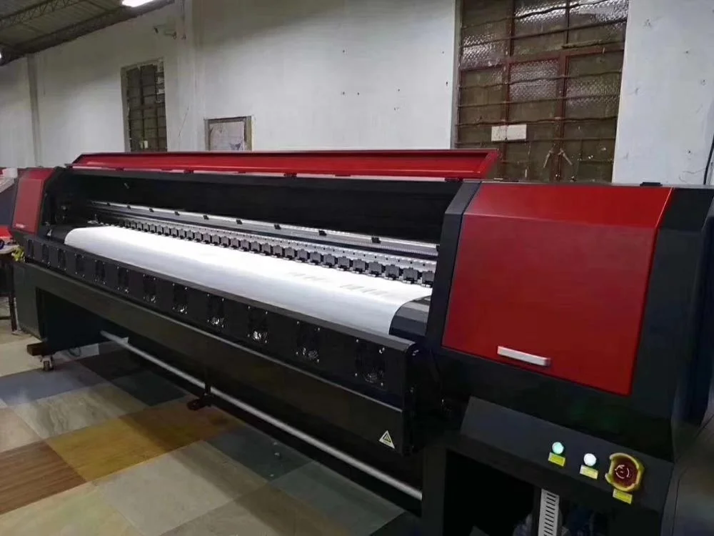 Mimage 3.2m 10ft large format printer fast speed 512i pvc banner tarpaulin printing machine