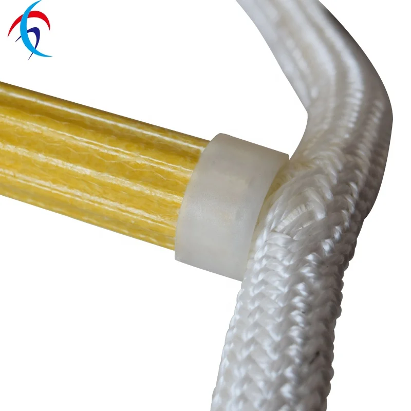 High Strength Nylon Escape Folding Ladder for Emergency High Building Escape