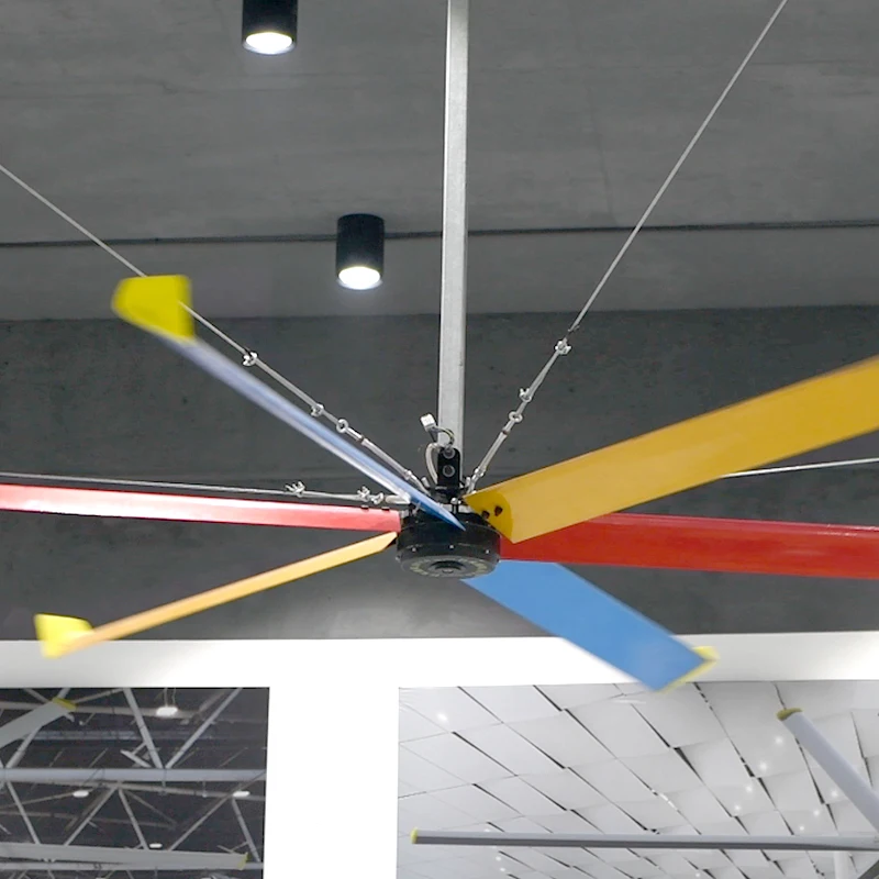 JULAI 12ft large ceiling fan Giant Hvls Industrial Ceiling Fans Big Wind Blades Malaysia Price