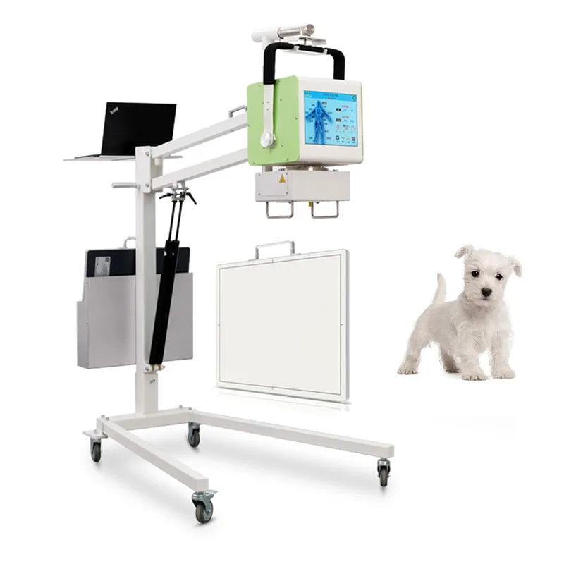 YSX050-C 5.0kW 100mA Vet X-Ray Equipment Mobile and Portable Bracket Digital Veterinary X-ray Unit