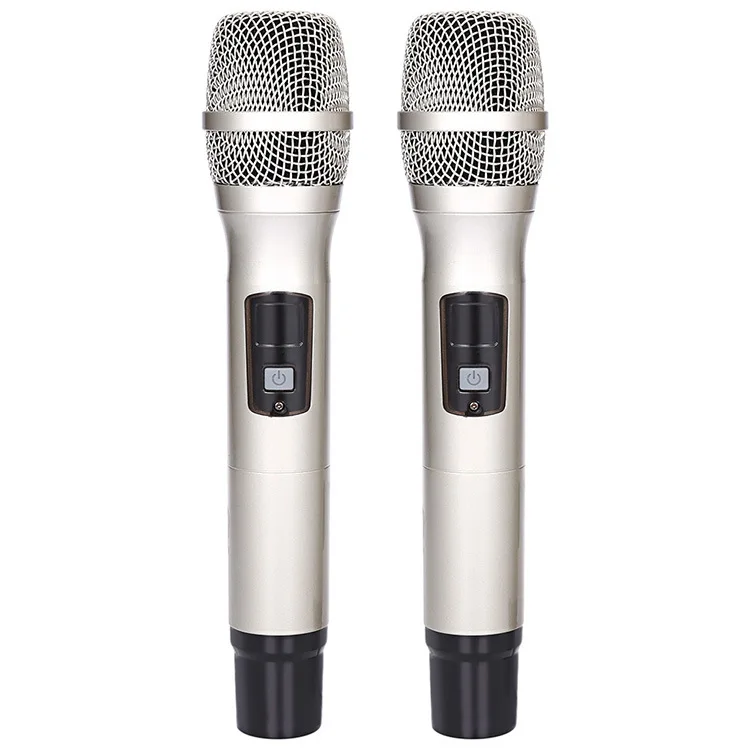 China Factory Wholesale UHF Microphone KTV  Wireless Karaoke  Microphone