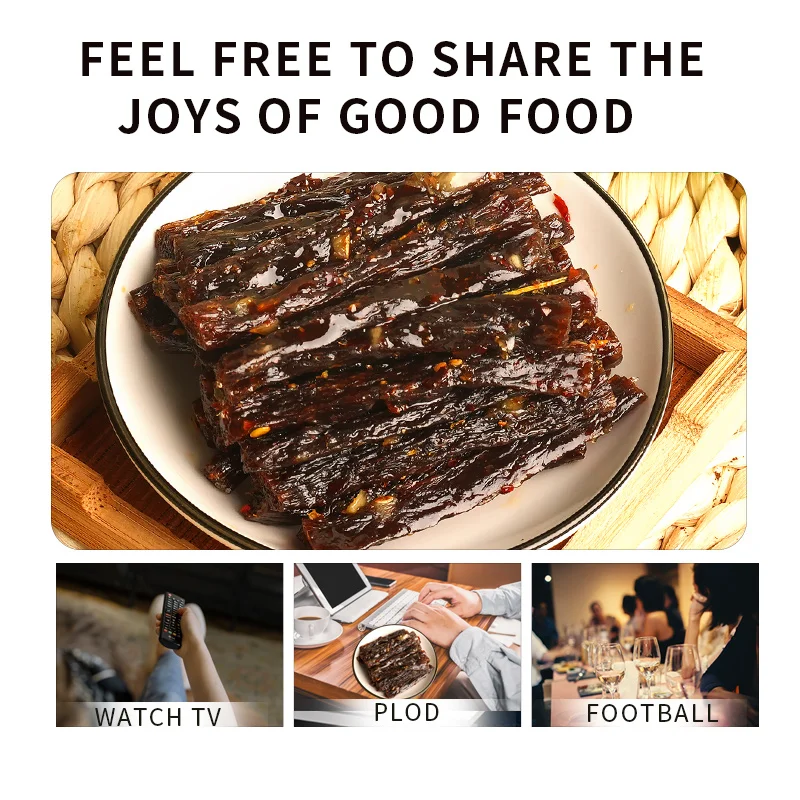 500g OEM Wholesale Chinese Groceries Food Latiao Instant Gluten Delicious Vegetarian Childhood Snacks Spicy Strips