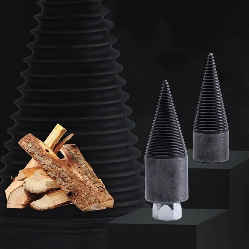 32/42/45/50 MM Drill Bit Chop Wood Splitting Tool Electric Hammer Wood Split Cone Drill Bits For Wood