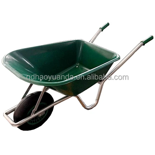 110L PLASTIC TRAY WHEEL BARROW for Garden Farm Barrows Hand Trolley Garden Trolley Instruction Wheel Barrow European Market