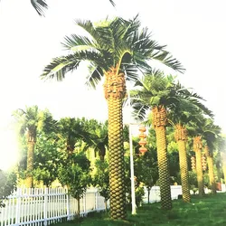 Искусственное пальмовое дерево из стекловолокна для наружной отделки