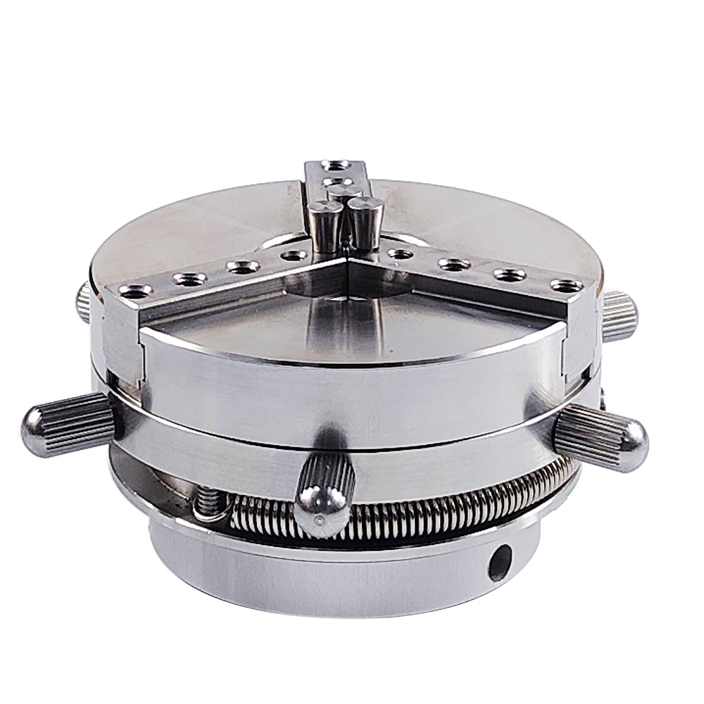 HUNST D69 Auto Lock Rotary Attachment CNC Router Laser Engraving Machine Rotary Axis Chuck for Ring Bracelet Jewelry Marking.