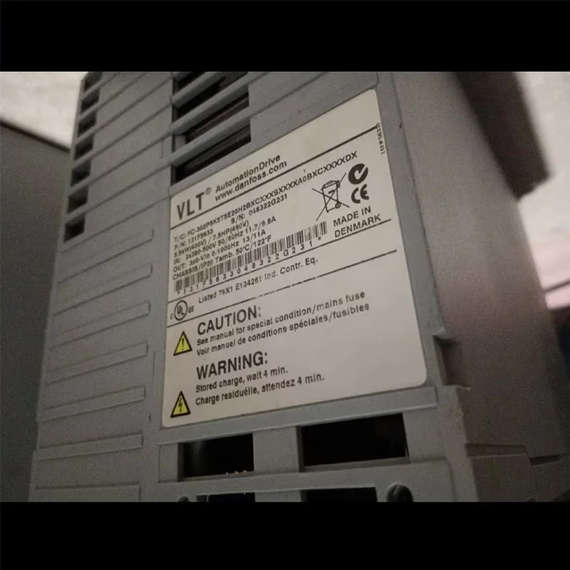 Original Danfoss inverter Micro Drive FC-302P3K0T5E20H2XGCXXXSXXXXAXBXCXXXXDX