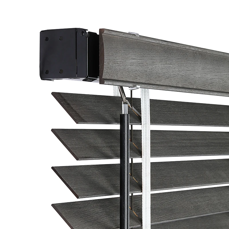Wholesale cheap price modern office wood blinds curtain cordless/manual and electric wooden blinds for windows