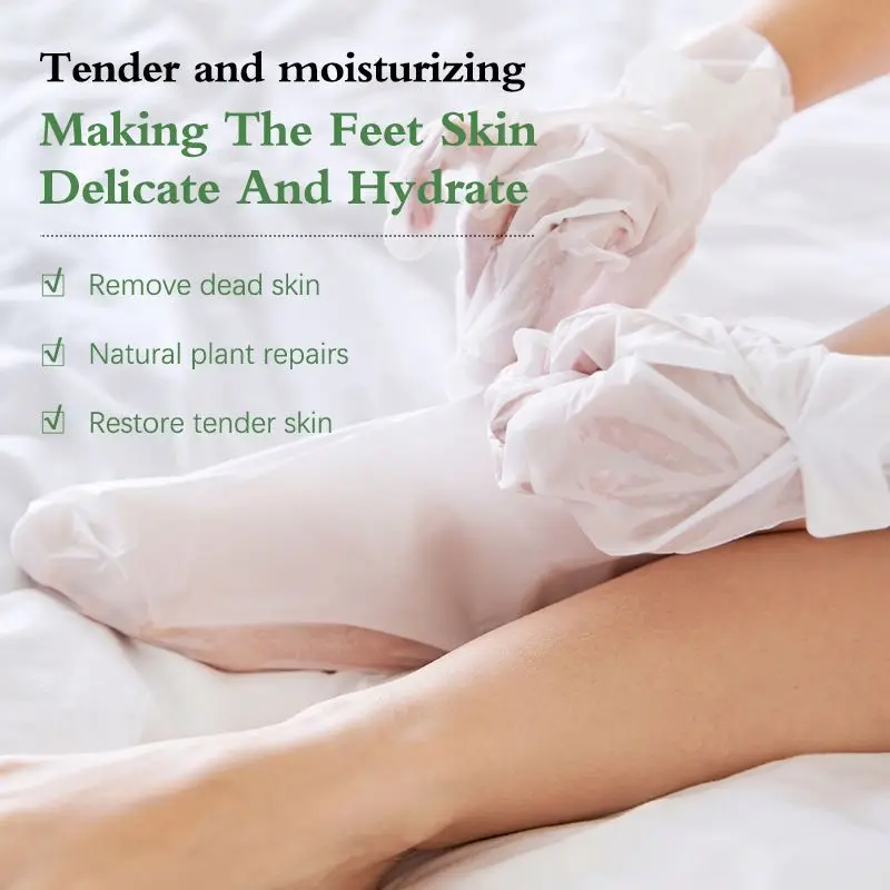 Private Label Feet Skin Care  Feet Peel Mask Foot Exfoliator Mask