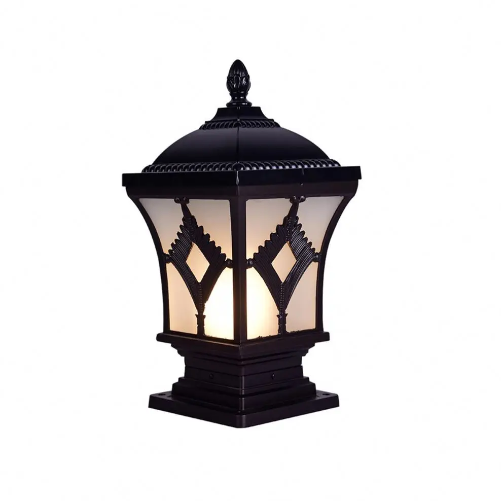 
Aluminum Die Casting Garden Pillar Light Fancy Decor Garden Lamp 