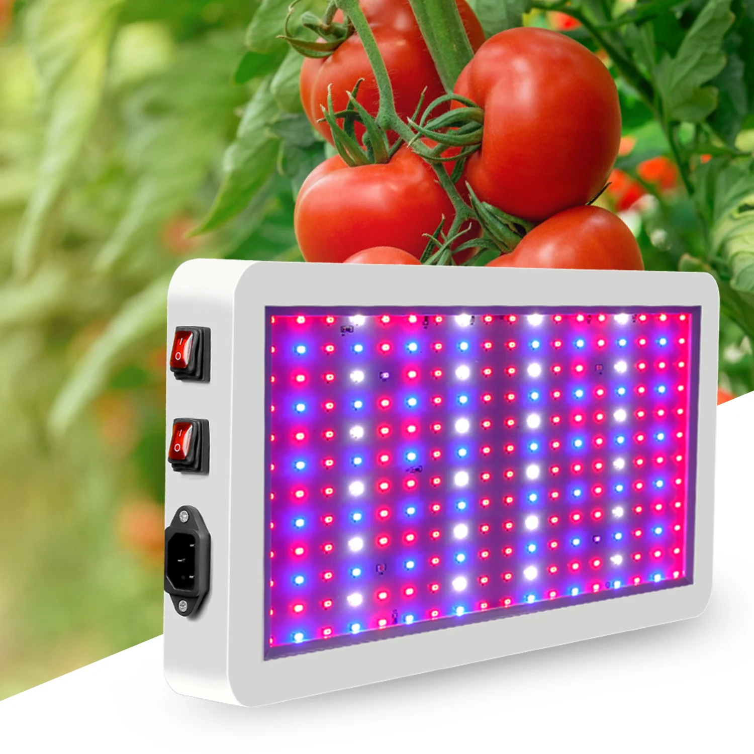LED Grow Light 2000W Водонепроницаемый Phytolamp светодиодов чип обработки растений для роста бесплатная доставка 265V Полный спектр освещения