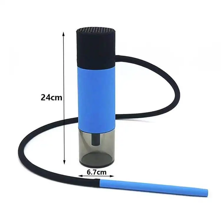 Portable Car Trip Mix Color Shisha Hookah Custom Logo Travel Hookah