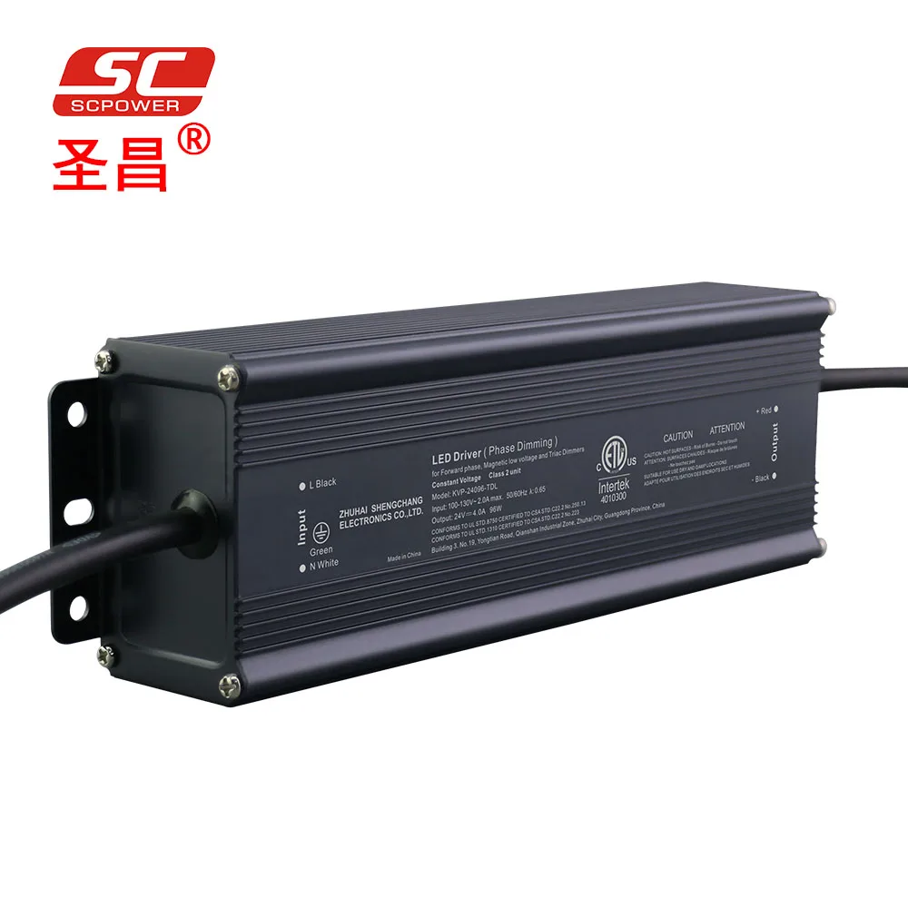 Zhuhai Shengchang Electronics Co Ltd power supply led driver 24v 12v transformer 96w triac dimming lighting accessories