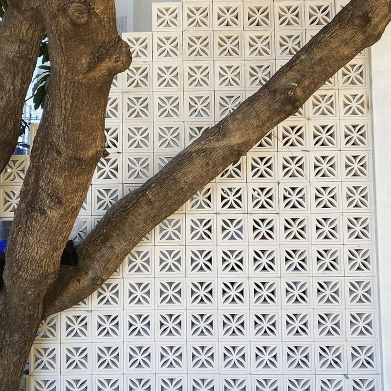 Premium Quality Concrete Cement Breeze Block Wall Great Material Cement Tile Design Concrete Brick