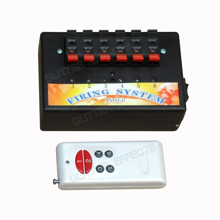AN06R-2 Remote Control Fireworks Firing System Pyrotechnic Ignition Device Fireworks 12 Channel Firing Console System