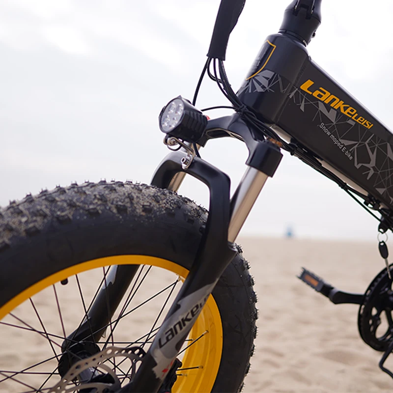 750W 1000W high power electric bicycle 20*4.0 fat tire electric bike/ebike/beach snow bike/electric folding bike