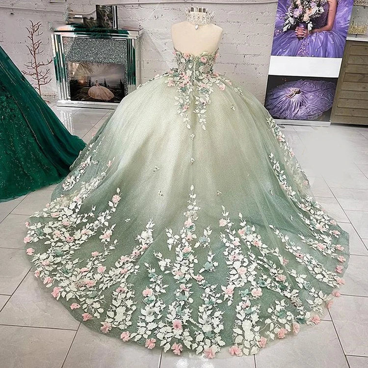 W-S1027A Off The Shoulder Red Quinceanera Dresses Tulle Lace Appliques Prom Dress Ball Gown Sweet Dress
