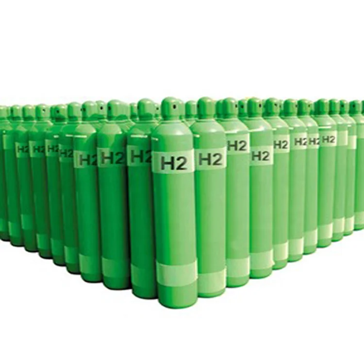 40L/50L Seamless Steel Cylinder 9999 high purity hydrogen gas tank price