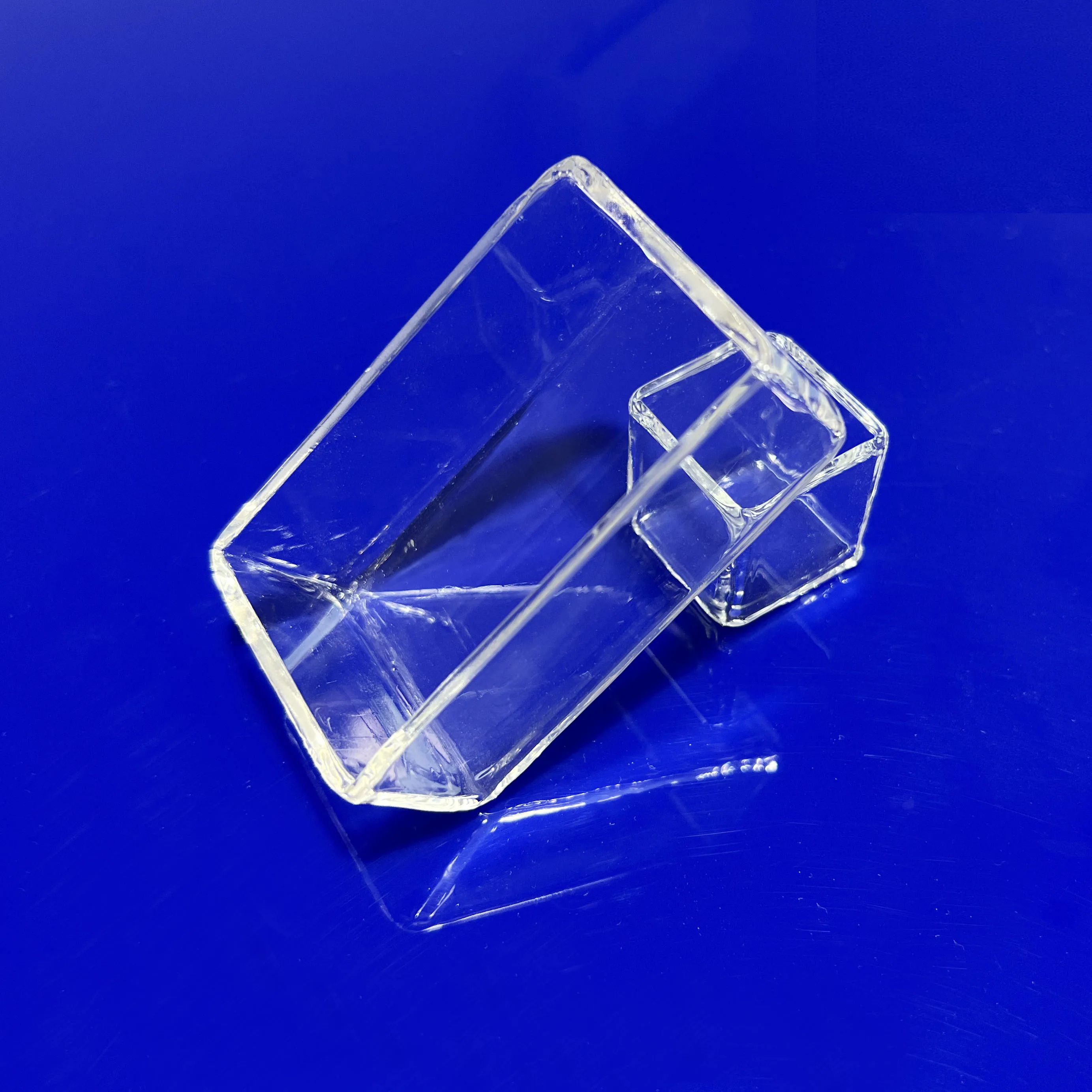 High Quality Clear Quartz Container quartz furnace boats quartz boat for semicomductor