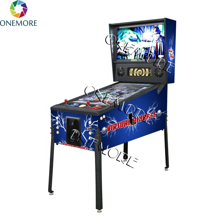 7000 Games in 1 Retro Arcade&Virtual Pinball Machine, 49' 4K Virtual Pinball Machine with 2 Joysticks, Flipper Virtual Pinball