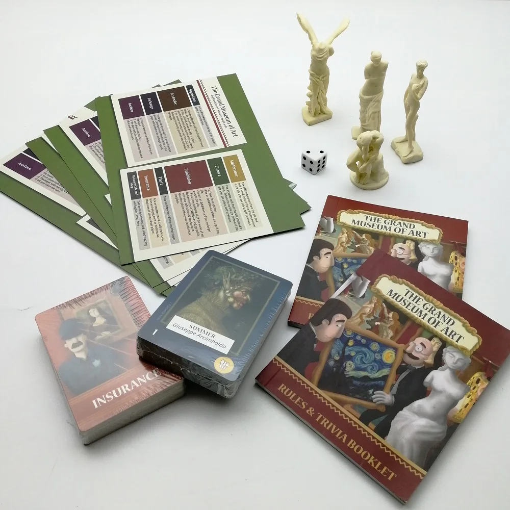 Custom Retailer Painting Family Crime Psychological Testing Strategy Board Game