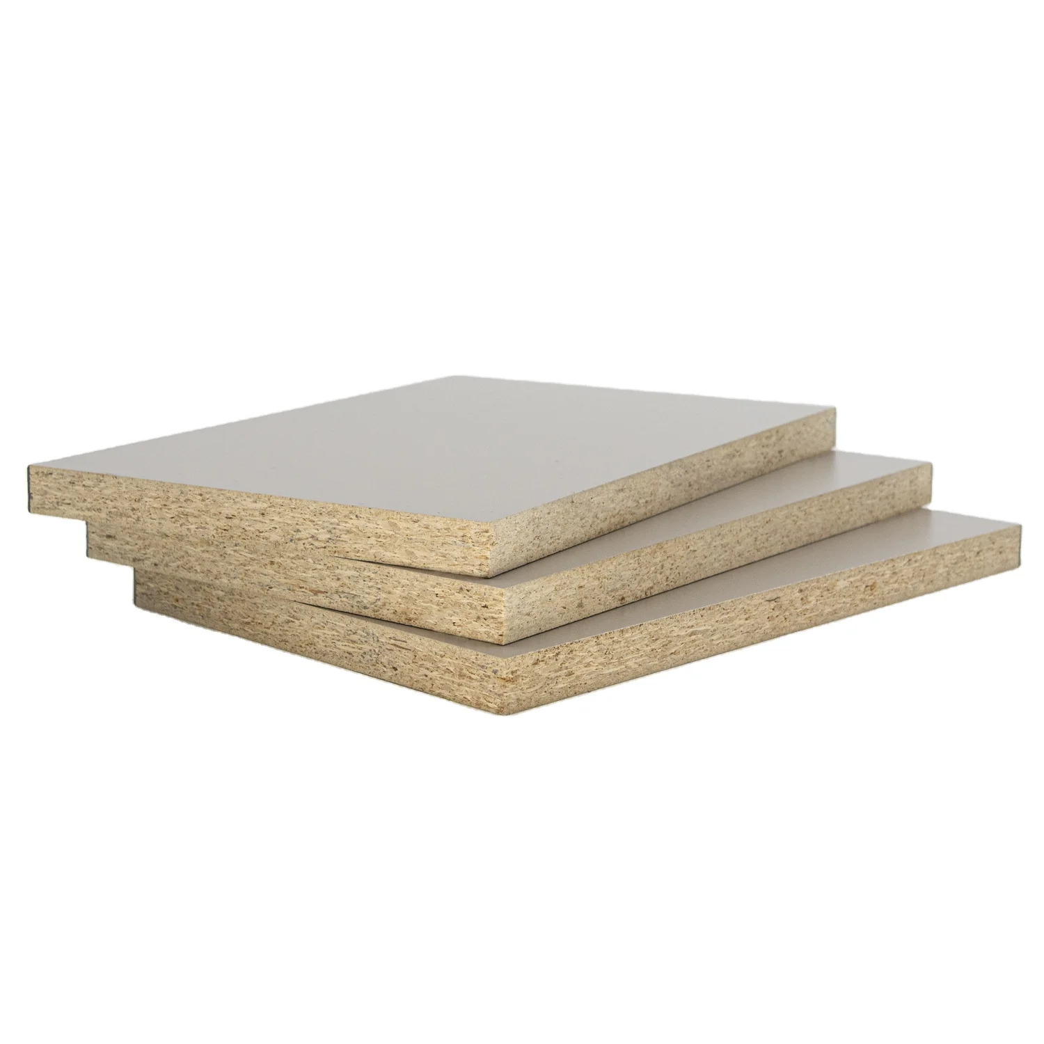 Wholesale Plate Melamine Veneer Mdp Laminated Coated Tubular Core Chipboard 15Mm 4*8 Prices