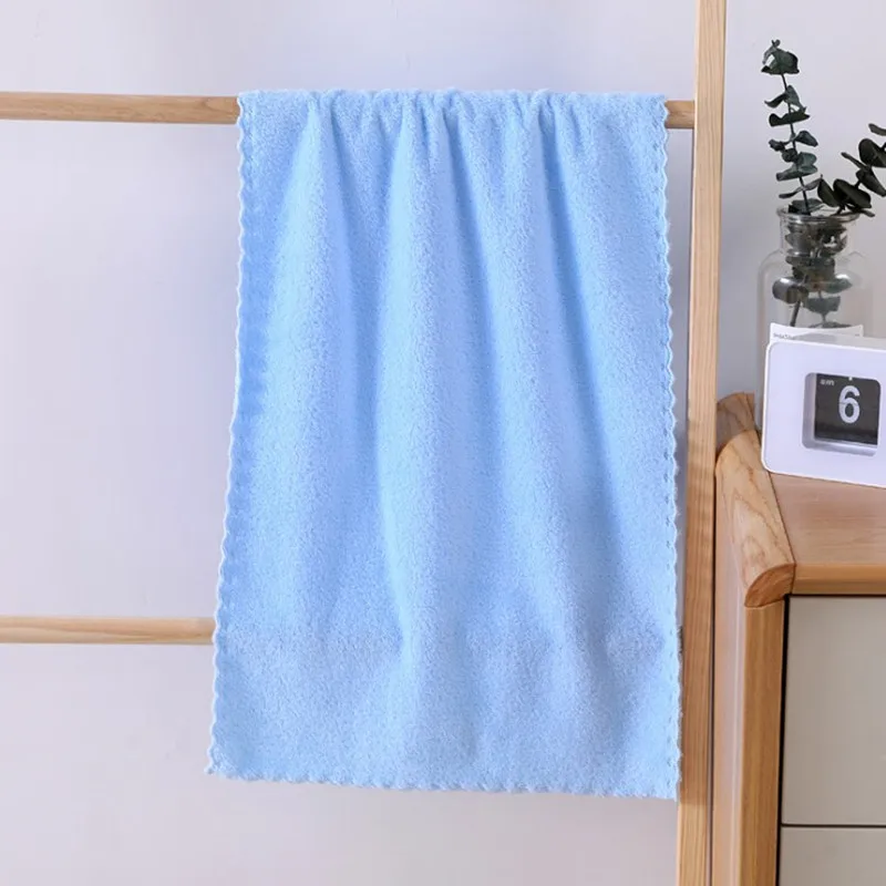Hot selling Adult coral fleece thickened bath towel microfiber absorbent quick-drying bath towel