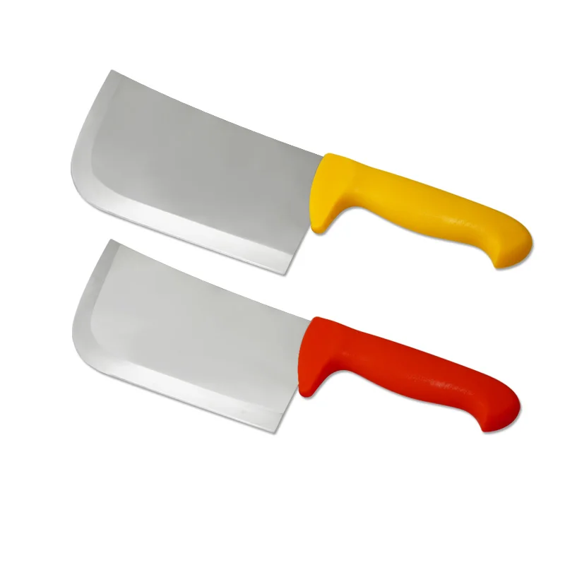 Factory Wholesale Slaughter Knife Stainless Steel Kitchen Boning Knife Butcher Knife With Colorful Plastic Handle