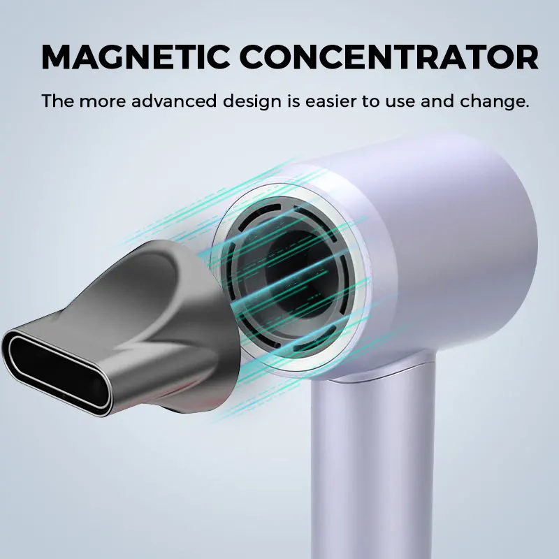 Professional BLDC Blow Dry High Speed Hair Dryer Fast HairDryer secadora de cabello 110000rpm Ionic Hair Dryer