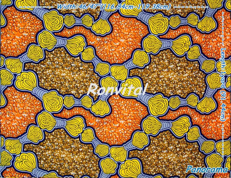 Quality Guaranteed Cotton Batik Print African George Fabric