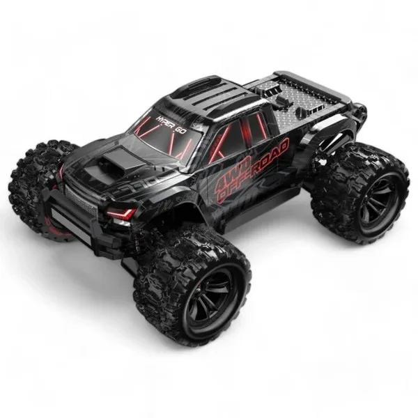 MJX Hyper Go 10208 Big Monster Truck 1/10 Scale 4WD High-Speed Radio Control Car - 80km/h All-Terrain RC Vehicle